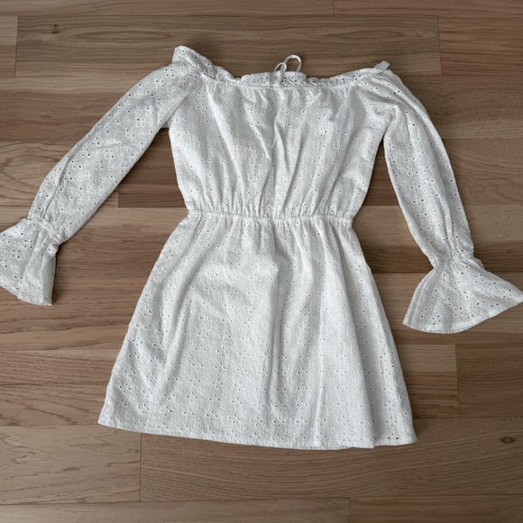 Revolve Superdown Valeria Flare Dress in White Size Small - Picture 10 of 10